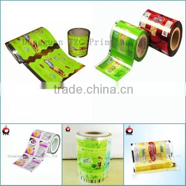 Custom printed automatic shrink film packing