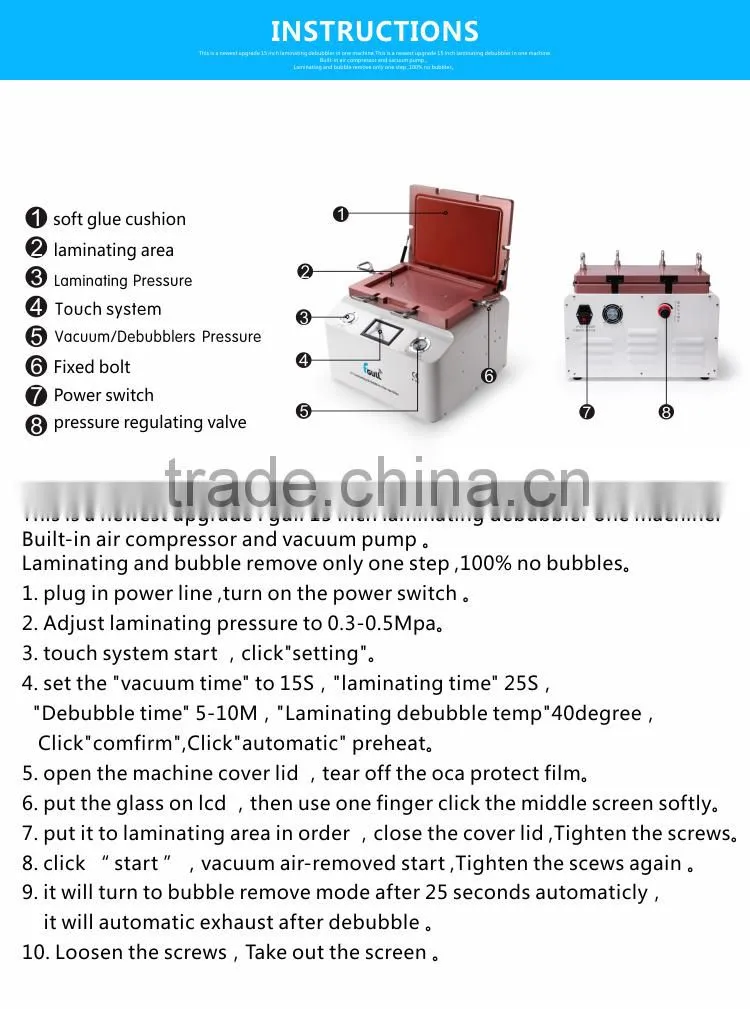Made in China OEM Quality lcd repair machine For iPhone 5 LCD Touch Screen Digitizer Assembly
