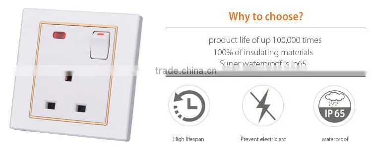General-purpose with CE electric wall sockets