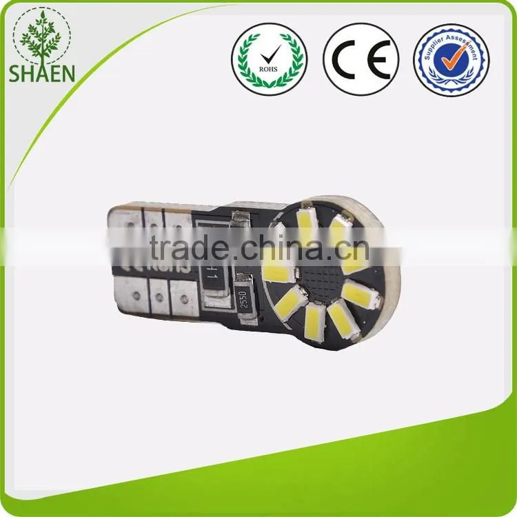 SHAEN T10 18W 3014 18SMD white/yellow/red Auto led lamp/Instrument Lamp Bulbs