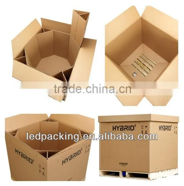 corrugated pallet box with Logo Print