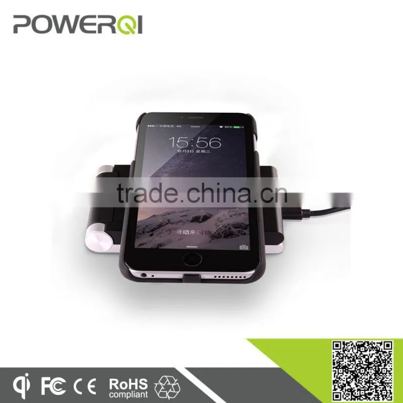 Qi compatible wireless charging receiver case for iPhone6/6S protective case with wireless charging function(i600)