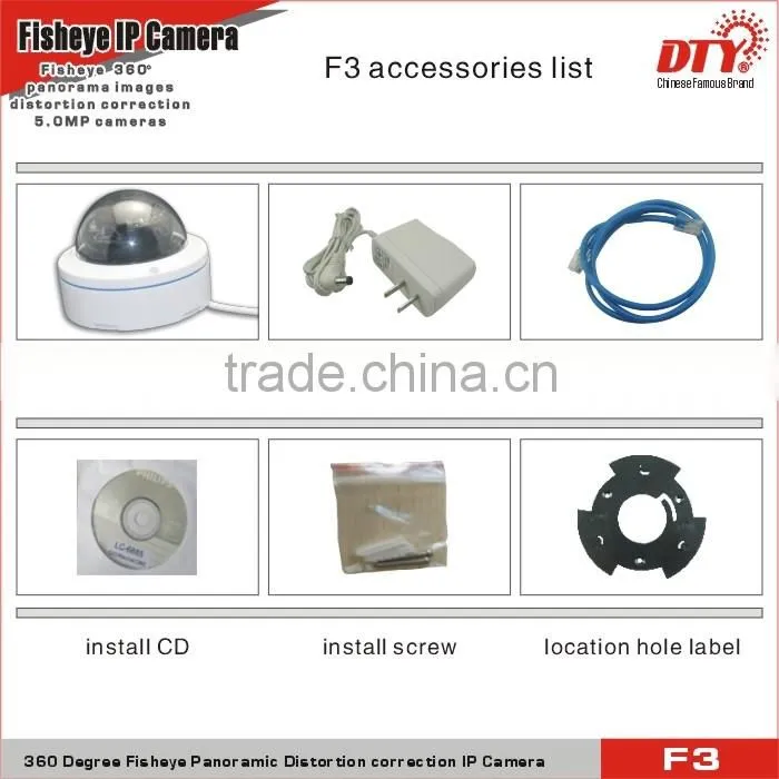 hd 720p waterproof camera,fisheye lens for car,all in one ip network camera,F3