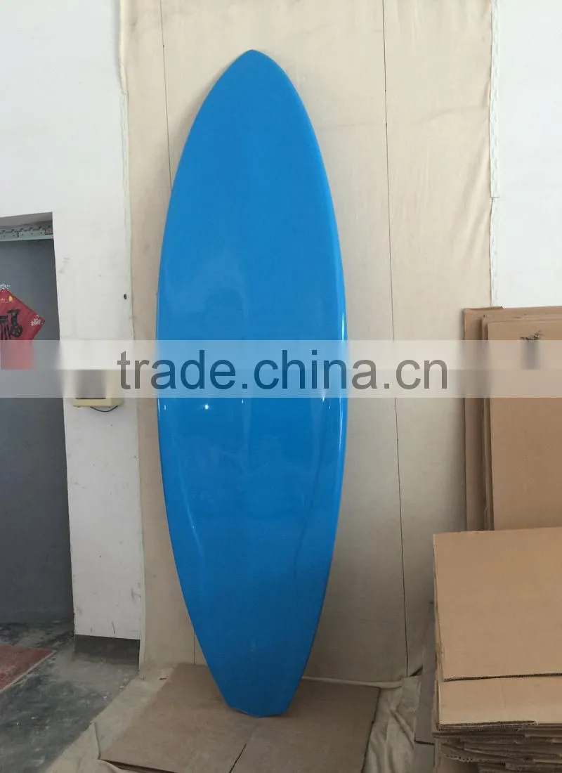 Blue painting surf style stand up paddle board