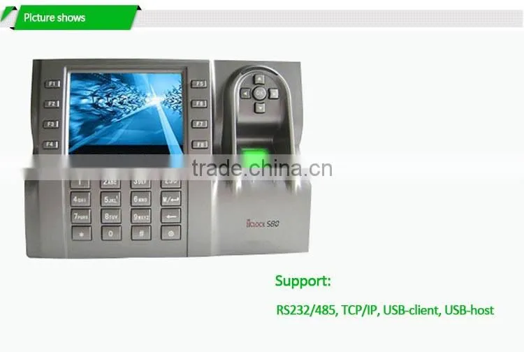 Skin Care Oem Time Attendance (HF-iclock580)