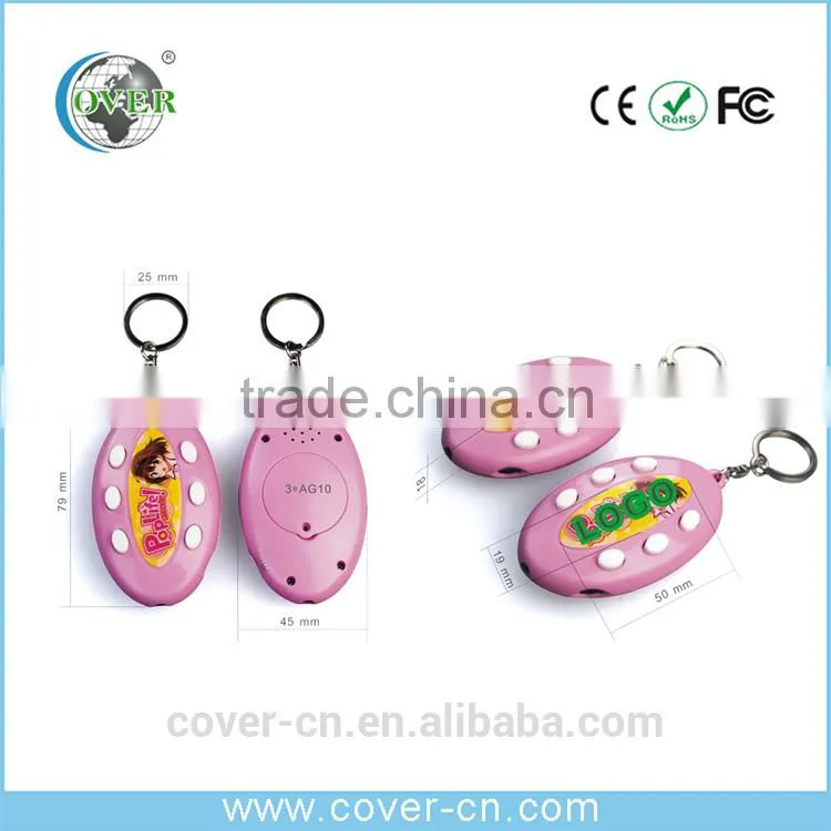 Promotion items LED Keychain & Plastic Keychain for gifts