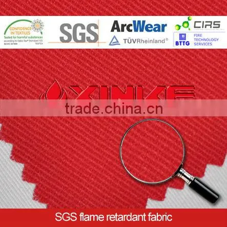 cotton/polyester flame retardant fabric for Clothing