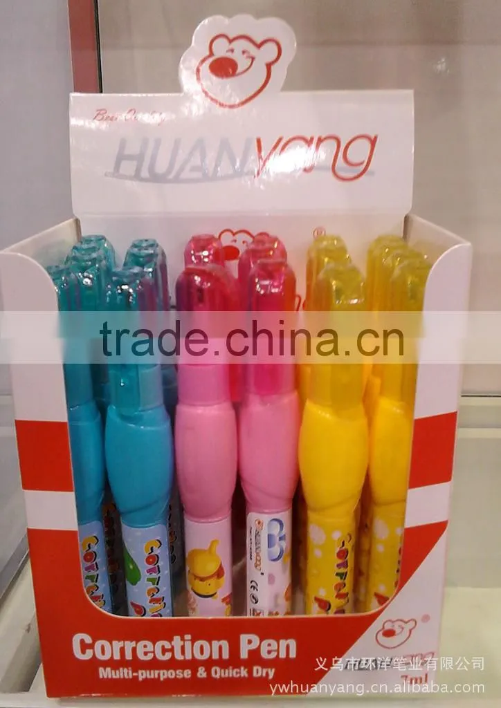 EN71 Certificate Color Correction pen 7ml Correction fluid HY-630