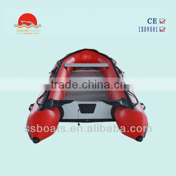 Sunshine 3.8m aluminum hull inflatable assault boat