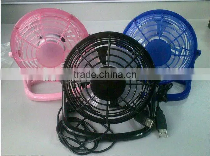 4 inch plastic usb fan
