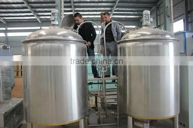 1500L brewhouse beer equipment, draft beer, nice mouthfeel