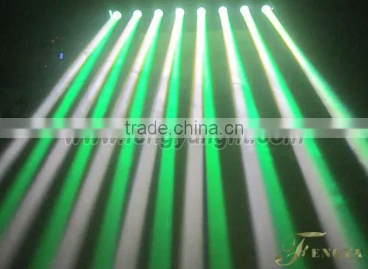 8pcs 10w 4in1 RGBW Led beam effect moving head light