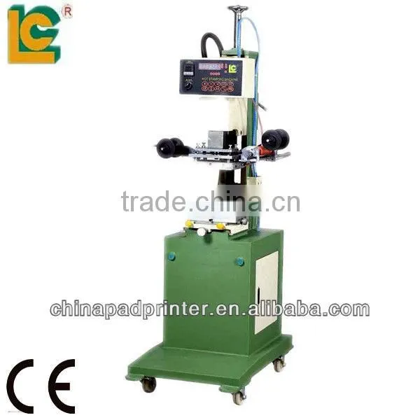 TC-200 Pneumatic Plane foil stamp machine Automatic foil feeding and rolling with adjustable function