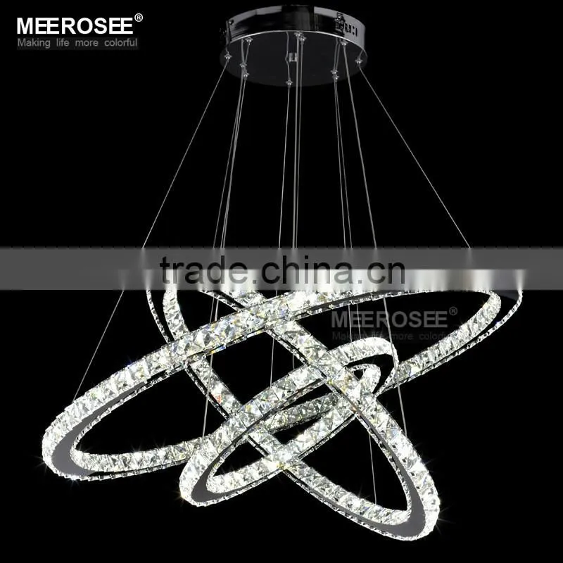 Diamond Crystal Ring Light LED Circle Pendant Light MD8825