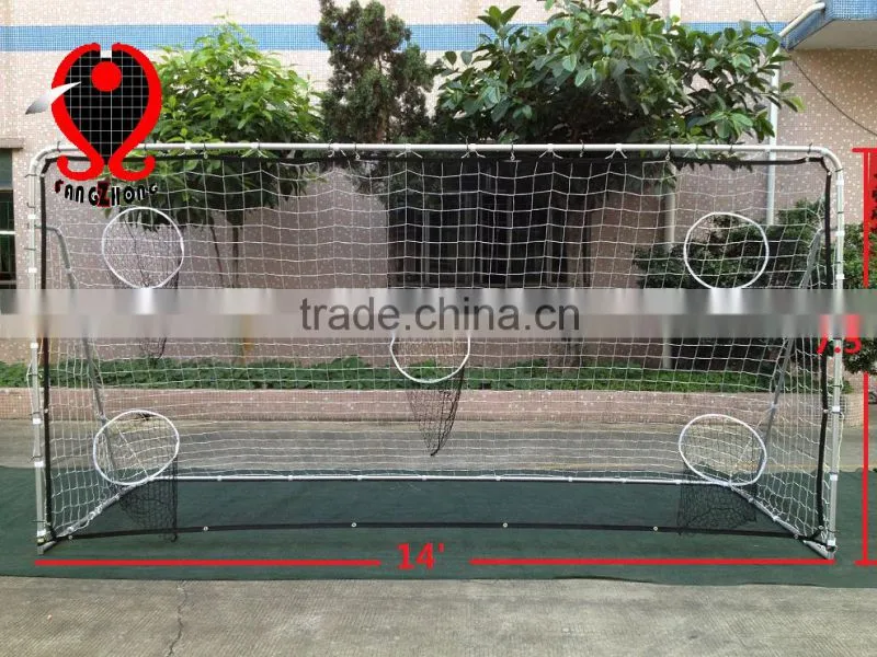 metal frame football goal with powder coating