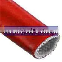 Silicone resin fiberglass sleeve