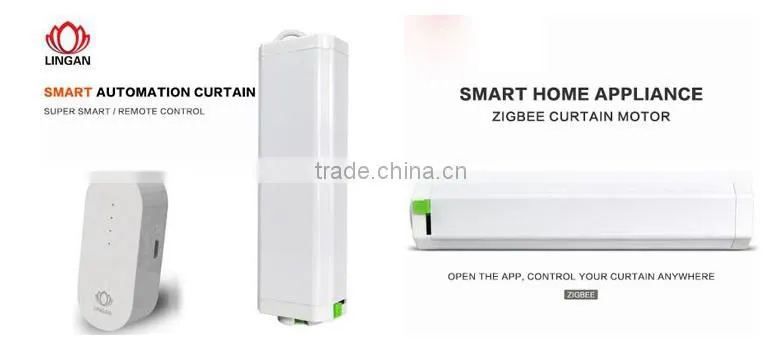 Zigbee smarthome curtain motor factory