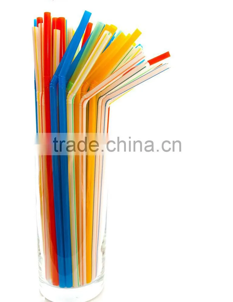 Plastic drinking straw for pearl milk tea