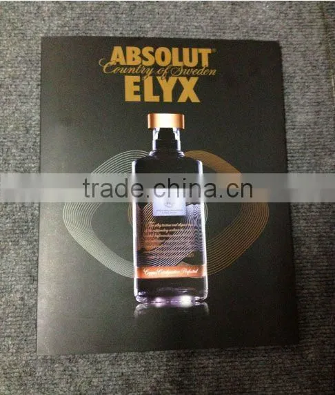 LCD Black Color Electronic Menu Cadr for Sale