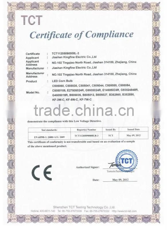Kingfine G4-1HLED 1.5W 12V 180 Degree 80Ra 2700K High Power G4 LED Light