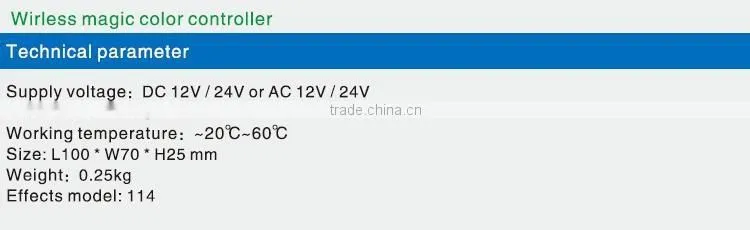 DC5V DC12~24V 12-key RF wireless controller/Dimmer for led strip light`