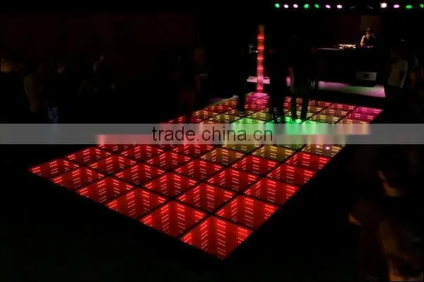 RGB color infinity led dancing floor/led dance floor paenls