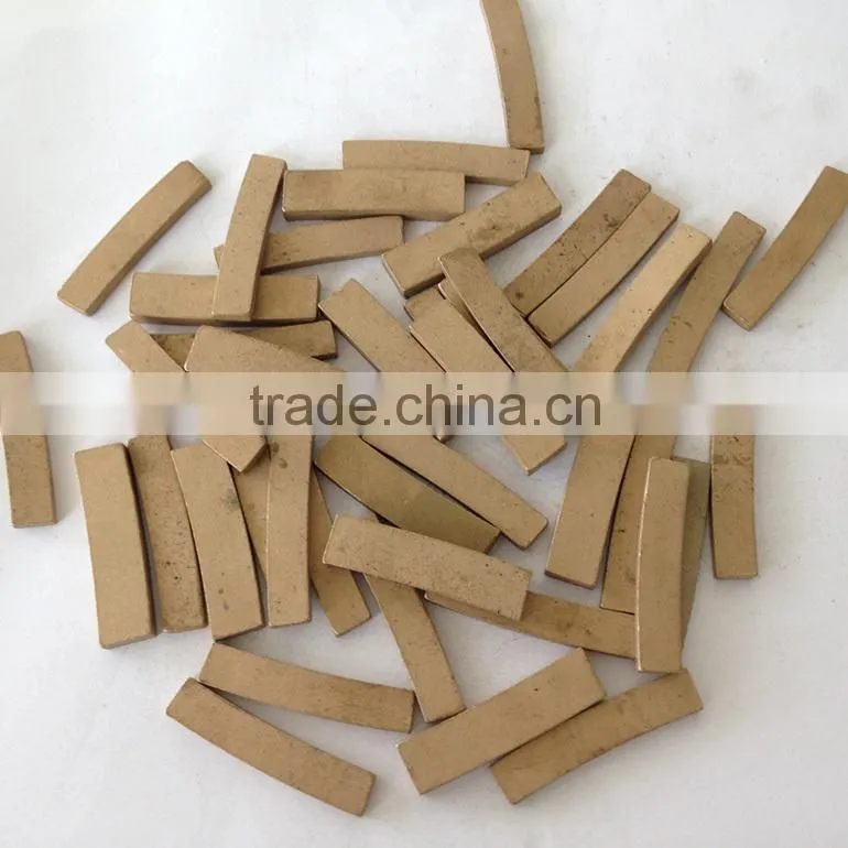 High quality marble diamond segmented gang saw tips for sale