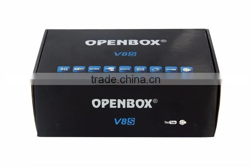 Free dhl shipping high quality hd digital openbox v8s manufacturer in China