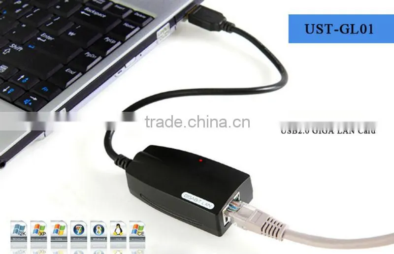 USB2.0 Male to Lan RJ45 Card Female Ethernet 10/100Mbps Wired Network Lan Cable Adapter