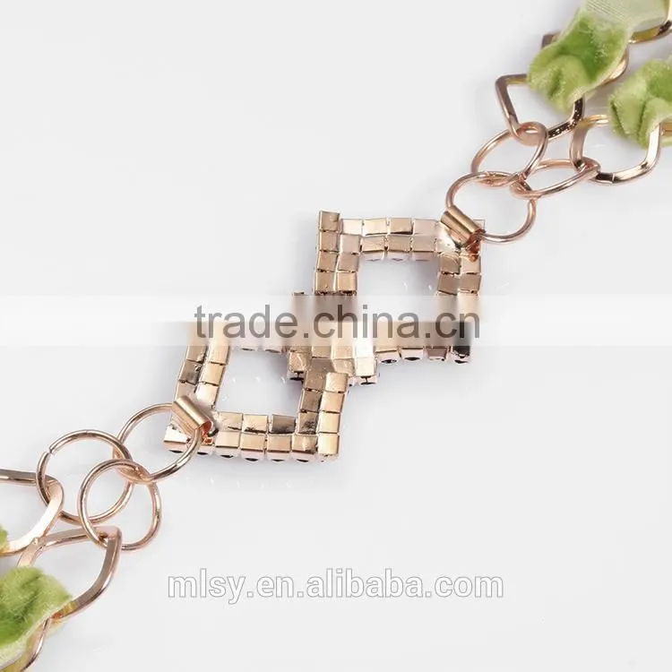 High quality hook link decorative metal ball chain ornament for bags Brightness F1-80021