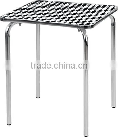garden furnituer aluminium table and chair set