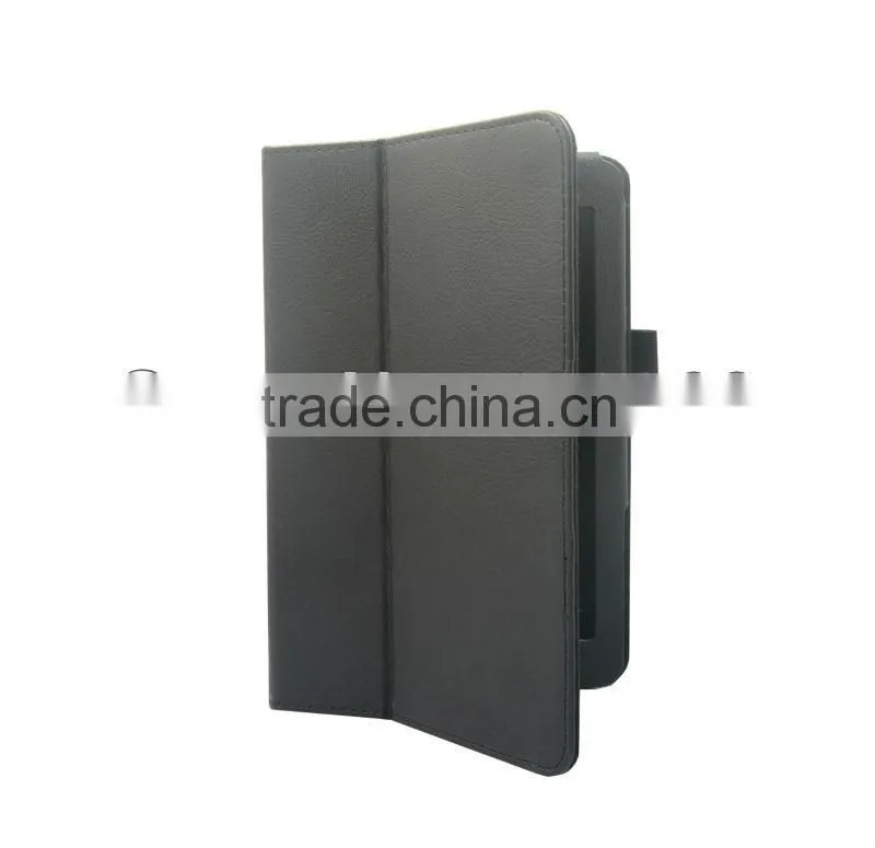 High Quality PU leather case for Asus MemoPad ME172 7' tablet,Black