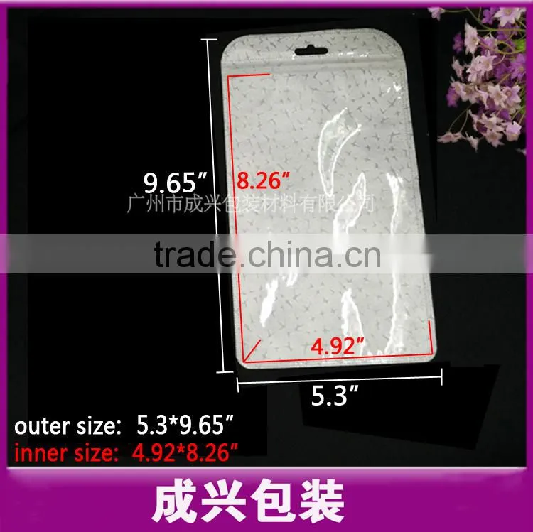 zipper top plastic bags for Cartoon silicone mobile phone cases/stationery plastic bags for cement packaging/flap-lock poly bag