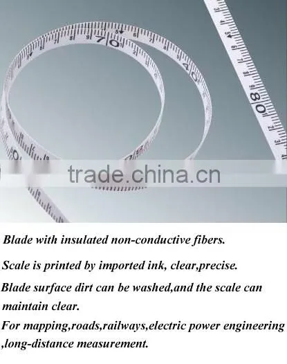 2015 new model easy use long Tape Measure,fibergalss measuring tape