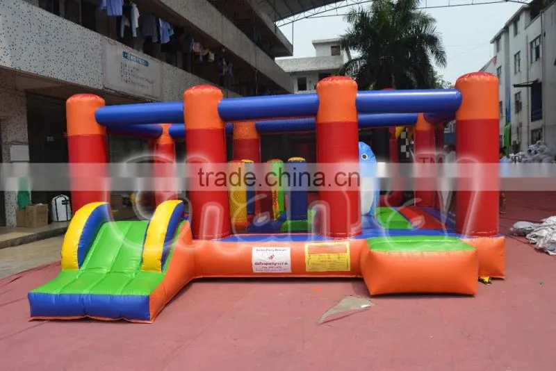 Hot sale rental air bouncer inflatable trampoline from china