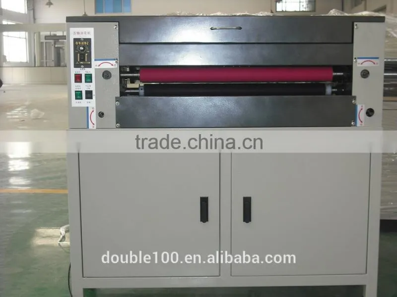 China biggest manufacture 650mm multi rollers embossing lamination machine for photo paper
