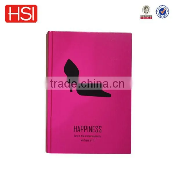 online hot selling chromatic diary notebook