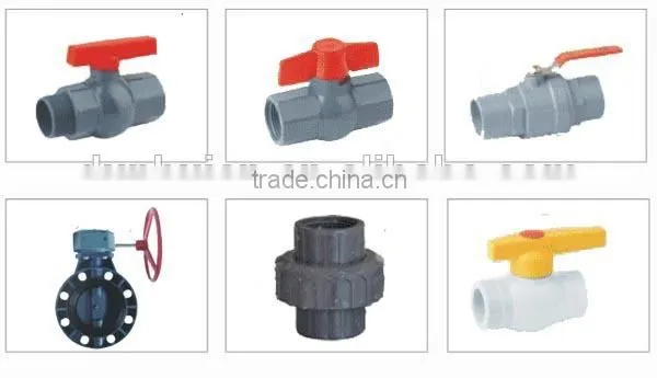 Good Quality and low price butterfly valve PVC Butterfly Valve/Lever Type