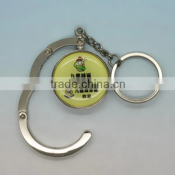 OEM Blank Purse Hook With Crystal For Tables Made In China
