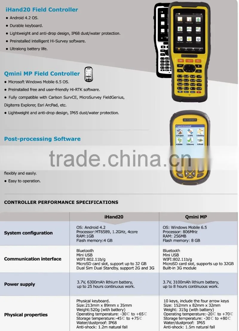 Geodetic GPS Receiver and GPS GNSS Rover Base Hi target GNSS RTK receiver