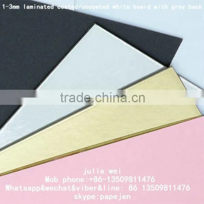 1000gsm white coated duplex board cheap price
