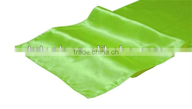 Satin Table Runner Table Cloth for Wedding Decor Supply Party Decor