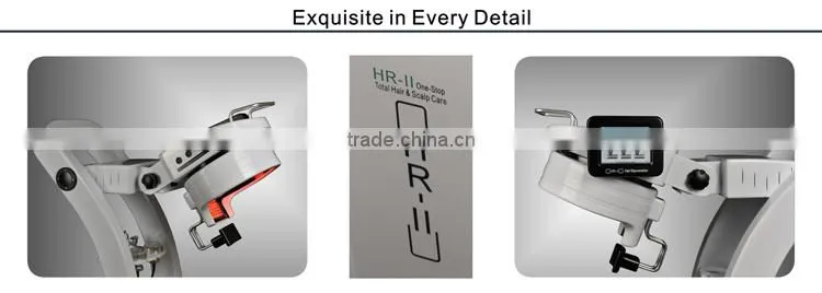 Professional/Newest PDT/EMS/Oxygen Jet Hair Rejunvenation System For Hair Regrowth and Anti-Hair Loss HR-II