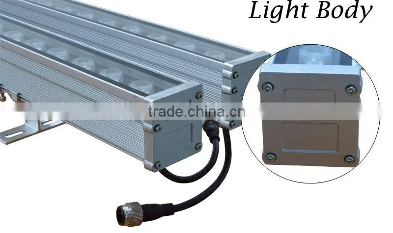china manufacture supplier l18w 24w 36w 72w led wall washer light