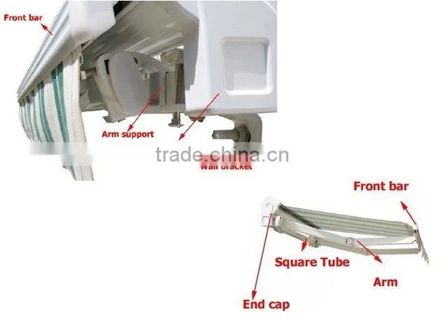 polycarbonate awning
