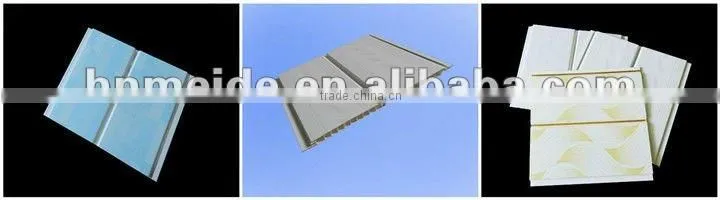 high glossy wood grain wall panel