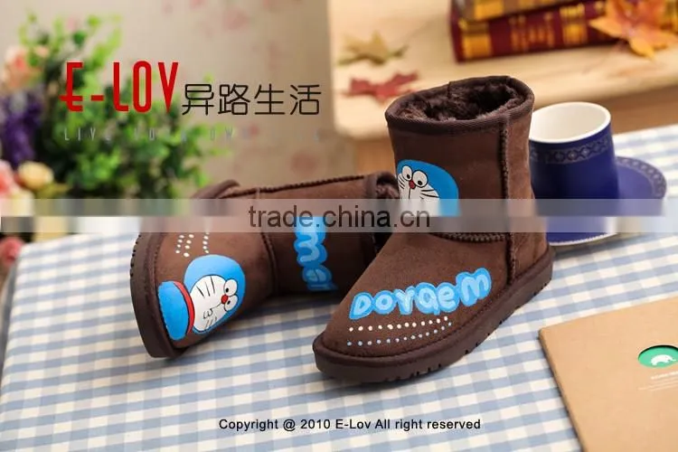 Hot sales high quality and cheap china russian fur boots for girls