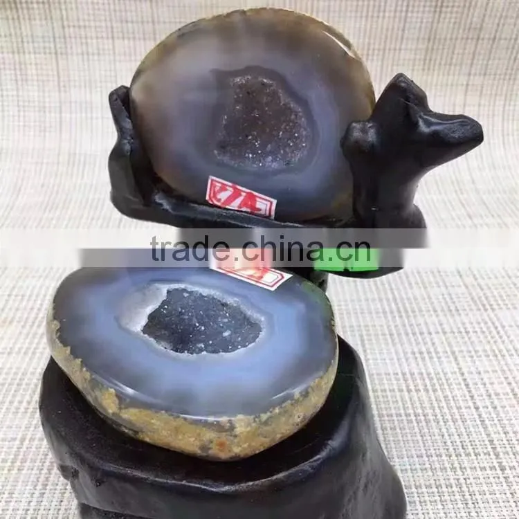 Natural Agate Geode For Sale Crystal Feng Shui Ornaments