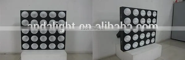 High quality LED dot matrix moudle 5x5 stage audience background lighting dmx led blinder