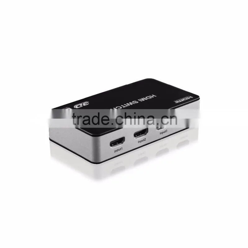 Ultra HD 1080PV1.3 Full HD 1080P supported High Speed HDMI switcher 3 input 1 output